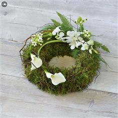 Eco-friendly White Calla Wreat